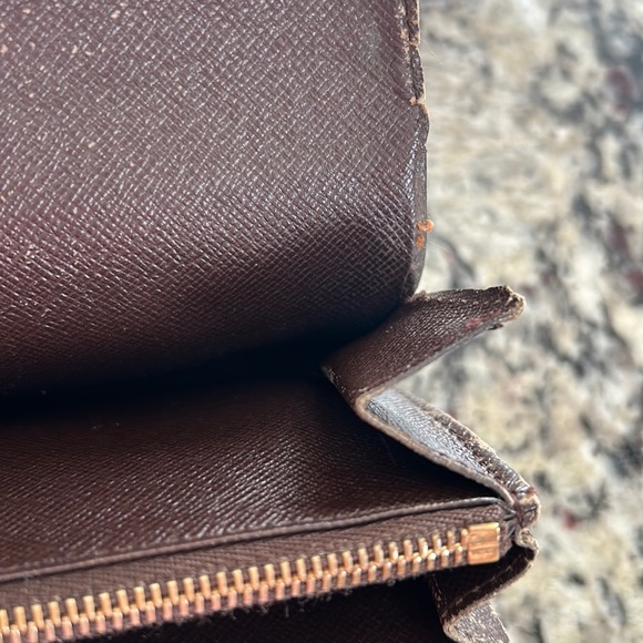 Louis Vuitton Damier Ebene Long snap wallet - Picture 6 of 16